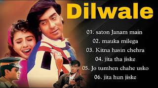 Dilwale Movie All Songs | Hindi Movie Song | Ajay Devgan, Raveena Tandon, Sunil Shetty | Jukeebox