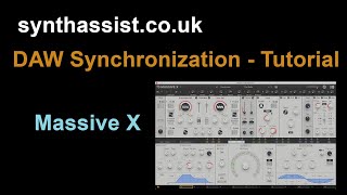 Massive X - DAW Synchronization Tutorial