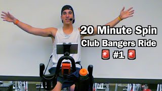 20 Minute Spin Class | Club Bangers #1 | Get Fit Done