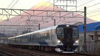 【静岡運輸区E257系ハンドル訓練】E257系NC-32編成【ミュージックホーンあり】