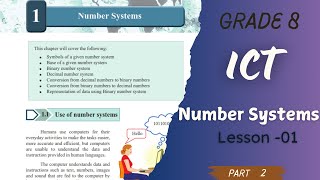 Grade 8 ICT Lesson 1|Number System |Part 2 @ApeICTPanthiya-ByMaduka #englishmedium #onlineclass#ict