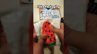 ✨️নকল প্যাকেজিং!!!✨️#like#subscribe#order#fake#papercraft#squishy