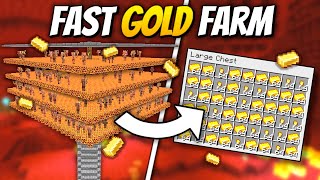 Gold Farm - 21,000+ Per Hour - Minecraft 1.20+ Tutorial