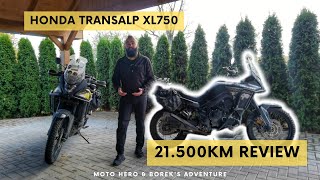 HONDA TRANSALP XL750 - 21.500 KMs REVIEW (IRAN&PAKISTAN JOURNEY)