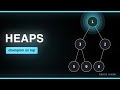 Heaps & Priority Queues Explained — From Scratch, Visualized