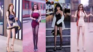 Mejores Street Fashion Tik Tok 2021 | Hottest Chinese Girls Street Fashion Style 2021 Ep.133