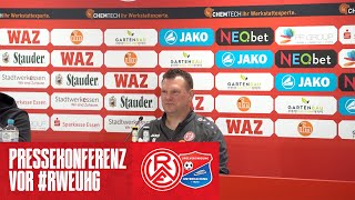 23. Spieltag | Pressekonferenz vor SpVgg Unterhaching | #immeRWEiter #nurderrwe