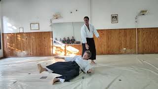 Diego L. examen 4to DAN. ShuHaRi Dojo. Aikido. 19.10.2024