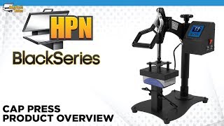 HPN Black Series Cap Press Heat Transfer Machine - HeatPressNation.com