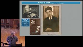 Introduction to the music of Hugo Kauder : Talk by Dr. Karl Warner