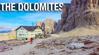 🇮🇹 Dolomites Hike - Rigufio Pisciadù in Alta Badia - Virtual Treadmill Trail in Italy - City Walks