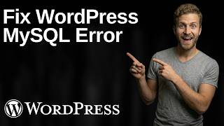 Fix WordPress MySQL Error (2026 Easy Guide)