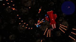 Bullet hell prototype with Godot Engine: first mini boss