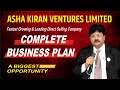 Asha kiran Complete Business Plan Review