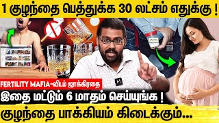 குழந்தையின்மைக்கு ஆண்களின் குடிப்பழக்கம் தான் காரணம் ! எச்சரித்த With Dr.Shah Dupesh | Fertility...