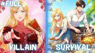 A Villainess Doomed to Die, Trapped with the Male Lead on a DESERTED ISLAND?! | Manhwa Recap