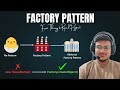 Factory Design Pattern Tutorial | Simple Factory to Abstract Factory Explained with Real Project