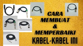 Cara Pasang Kabel Audio ke PIN SOLDER Yang Ada Pada Konektor #kabelaudio #konektor #jack #xlr #rca