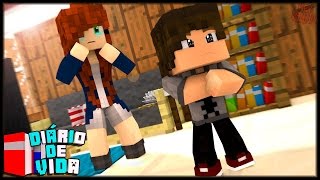 FIQUEI DE CASTIGO, BRIGUEI COM A MINHA MÃE - DIÁRIO DE VIDA #7 ( MINECRAFT MACHINIMA )