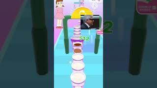 Sizuka in Coffee Stack  🤣😂, funniest game ever 🤣#shorts #gaming