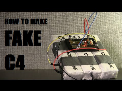How to make fake C4 How to make fake C4