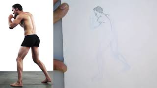 Figure Drawing Muscles Practice 1