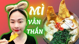 Bát Mì Vằn Thắn Thơm Ngon Khó Cưỡng - Tuyệt Phẩm Ẩm Thực Đến Từ Hà Nội | HI HÀ THU #hihathu #food