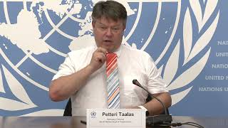 A statement by SG Petteri Taalas in the WMO-WHO Joint Press Conference on Heatwave in Europe