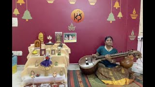 Vidhyashree Vijayakannan  ::  Navarathri  2023 ::  Carnatic Music Rendition  #7 :: Kala Prashala