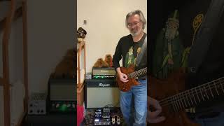 Bogner 3534 50 watt tone + fx test (Hamer USA Mirage Koa, Boss MS-3, Wampler Pantheon Deluxe)