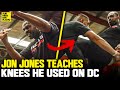 Jon Jones Teaches DEVASTATING Knees He Used to Hurt Daniel Cormier! | UFC 309