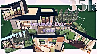 Aesthetic Cozy Cafe | 35k | Speedbuild | w/Advanced placement | Bloxburg | Roblox | Axbrly