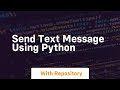 send text message using python