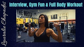 Interview for Jay Cutler TV, Gym Fun & Full Body Workout