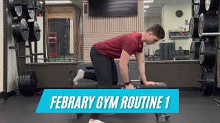 February Gym Routine 1 | Beginner Friendly!