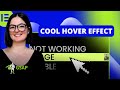 GSAP TEXT SCROLL & HOVER EFFECT WITH CLIP-PATH - Elementor Wordpress Tutorial Flex Container