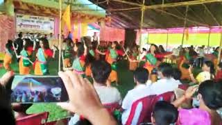 Birgwsri mwsanai (Bodo folk traditional dance)