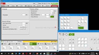 KEBA HMI: Change Language ,Date, time and user level