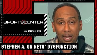 'UNMITIGATED DISASTER!' Stephen A. blames Kyrie Irving for Nets' dysfunction | SportsCenter