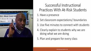 Dr. Jesse W. Jackson III- Teaching At-Risk Students