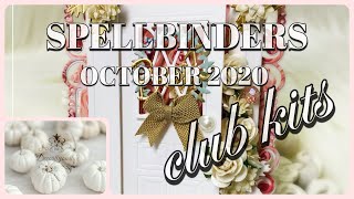 Card Making Idea feat Spellbinders October 2020 Club Kits | Easel Cards | Paper Crafting Ideas