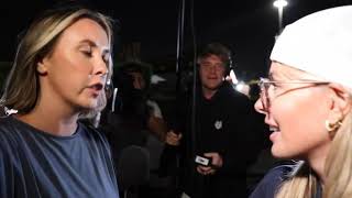 Corrina Kopf gets roasted by reporter. Talks about ex-boyfriend Todd.