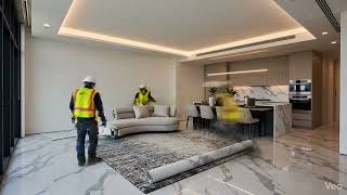 Luxury Apartment Transformation Timelapse | From Empty Shell to Modern Penthouse