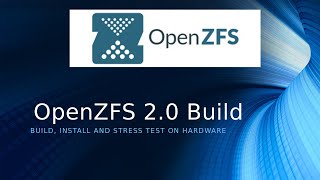 OpenZFS - Part 2 Build, Install and Stress Test (Hardware)