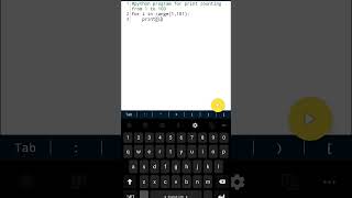 Program for print 1 to 100 counting in For loop in Python foundation exam#python#pythonforbeginners
