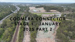 Coomera Connector Stage 1 - January 2025 - Drone 4k Part 2