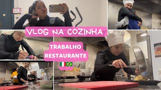 Como é minha rotina de trabalho aqui na Itália 🇮🇹 #restaurante  #cozinha  #imigrantesbrasileiros