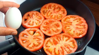 ¿Tienes un tomate y unos huevos? la famosa receta !!fácil barata y deliciosa.