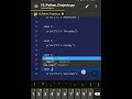 How to use switch-case(or match-case) in python || #PythonProjects 10 || #codeinmobile #python