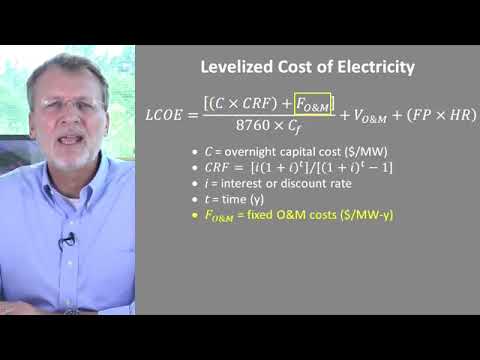 Leveled electricity costs – Energy advice #energy #infrastructure #ehicorp